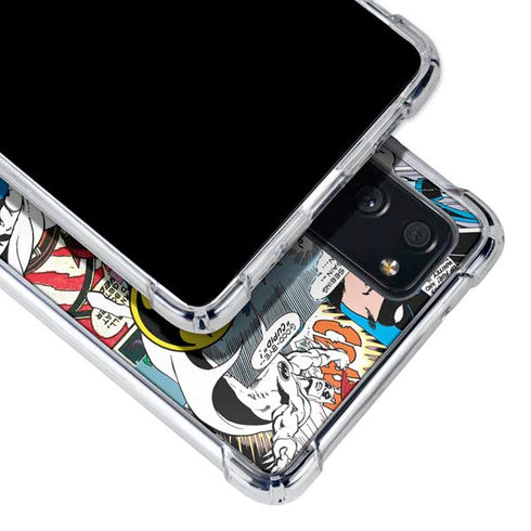 DC Comics Batman Vintage Pose Collage Art Galaxy S20 FE Clear Case